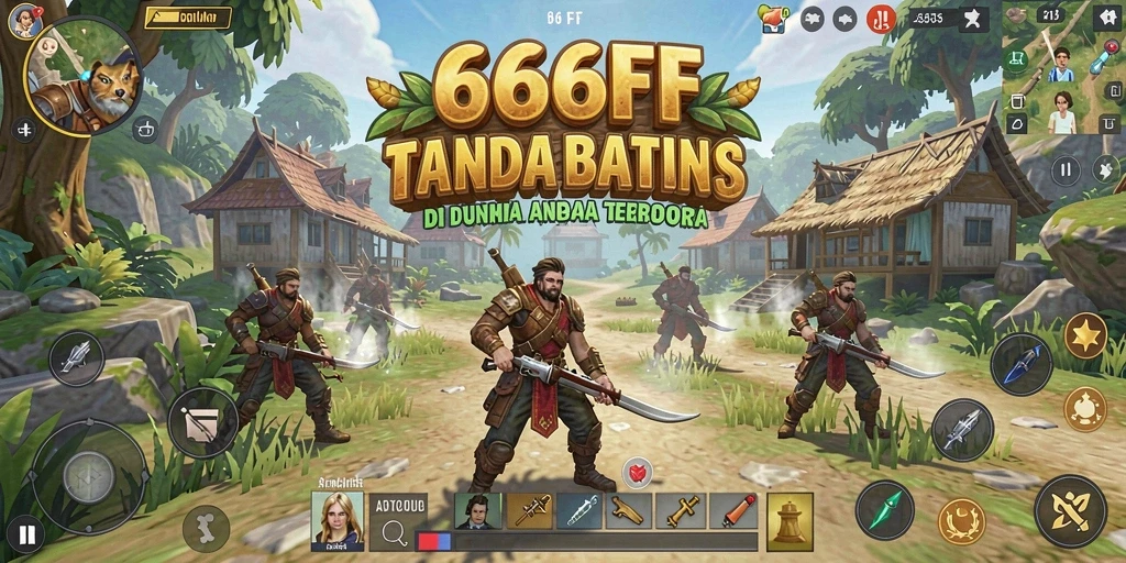 Gameplay 666FF yang penuh petualangan di dunia terbuka.