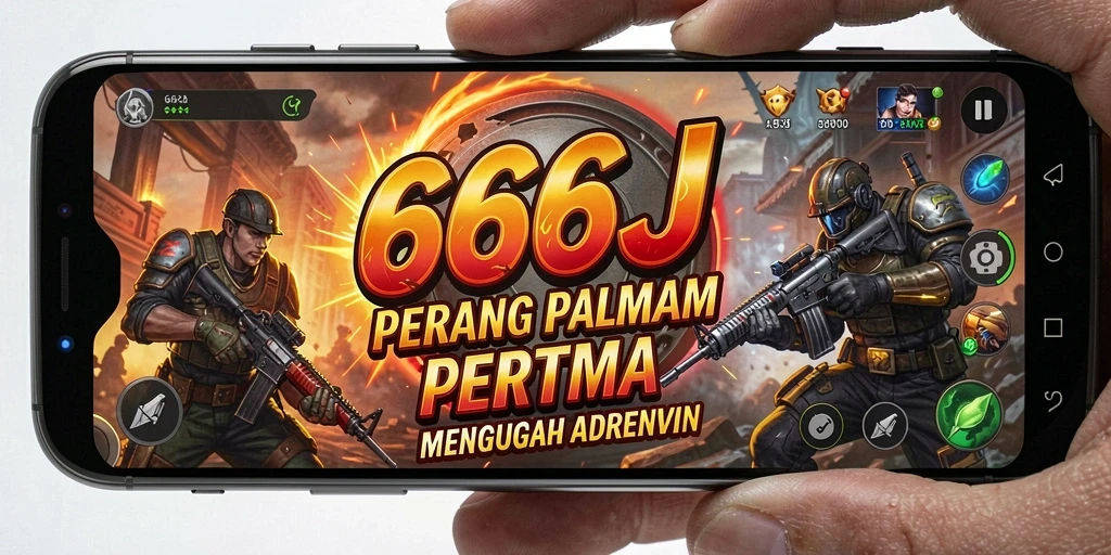 Gameplay intens penuh aksi di 666J dengan pertarungan seru.