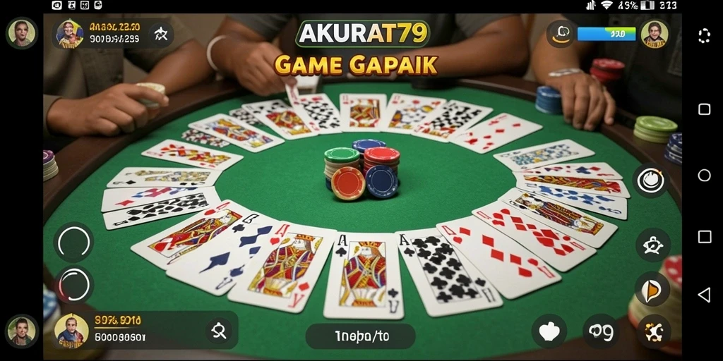 Tampilan gameplay seru dan interaktif dari AKURAT79.