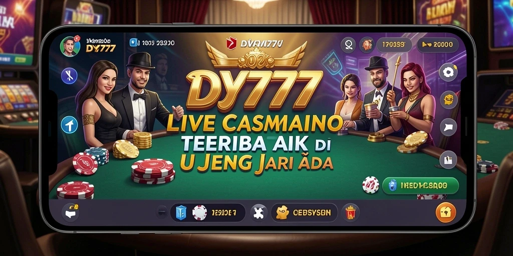 Tampilan gameplay menakjubkan di DY777 Live Casino.