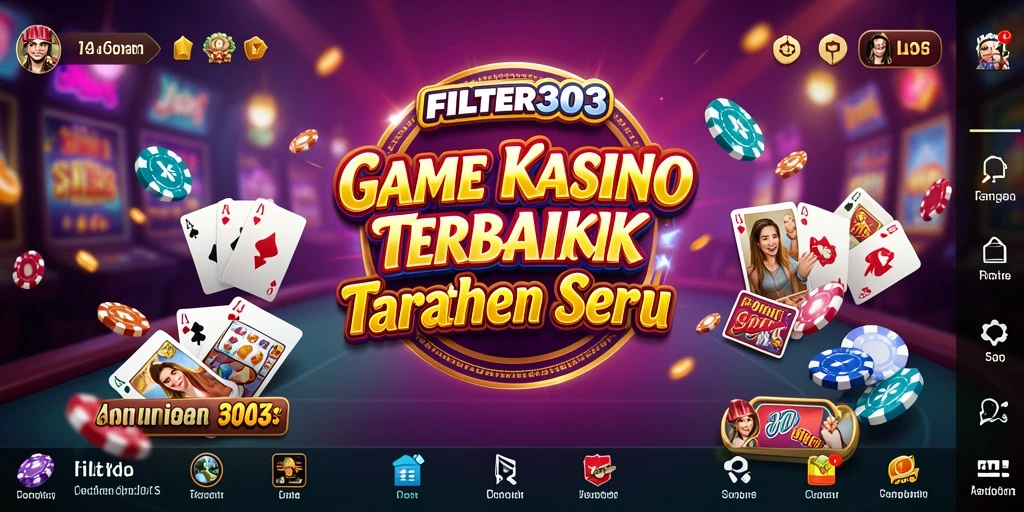 Tampilan gameplay menarik dari FILTER303 yang penuh aksi kasino.