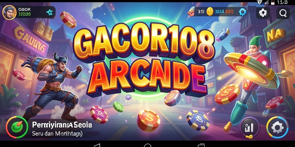 Tampilan gameplay GACOR108 yang seru dan menantang.