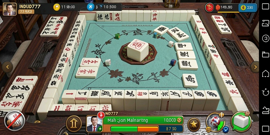 Tampilan gameplay seru dan menantang di IND777.