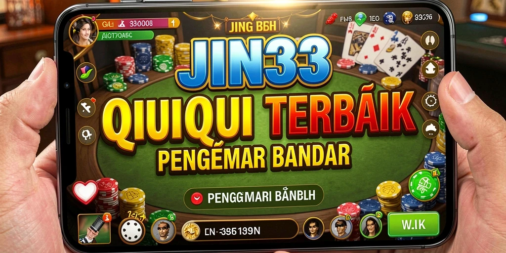Tampilan gameplay seru dari aplikasi JIN33 QiuQiu.