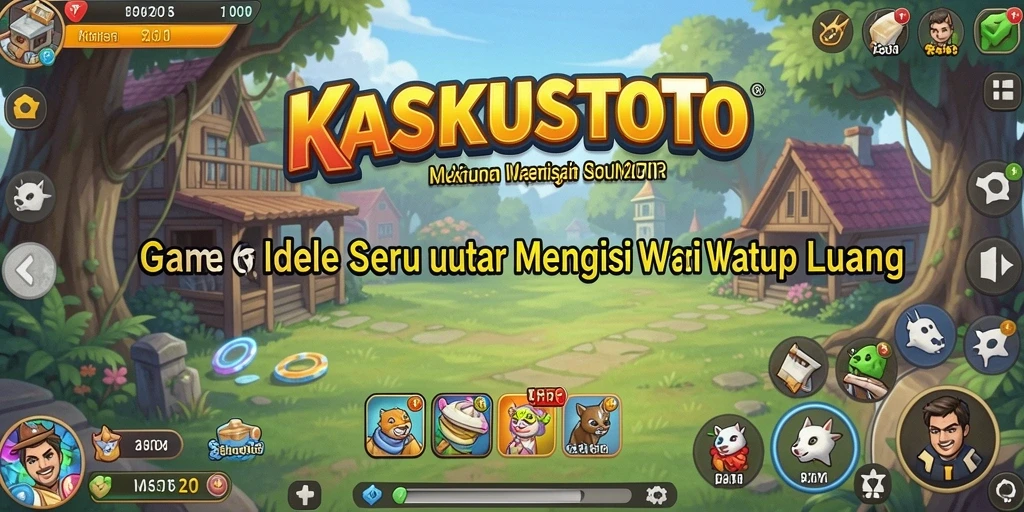 Gameplay KASKUSTOTO yang sederhana namun menarik bagi penggemar game Idle.