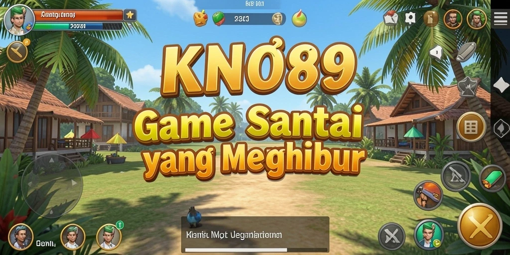 Tampilan gameplay KNO89 yang santai dan menghibur.