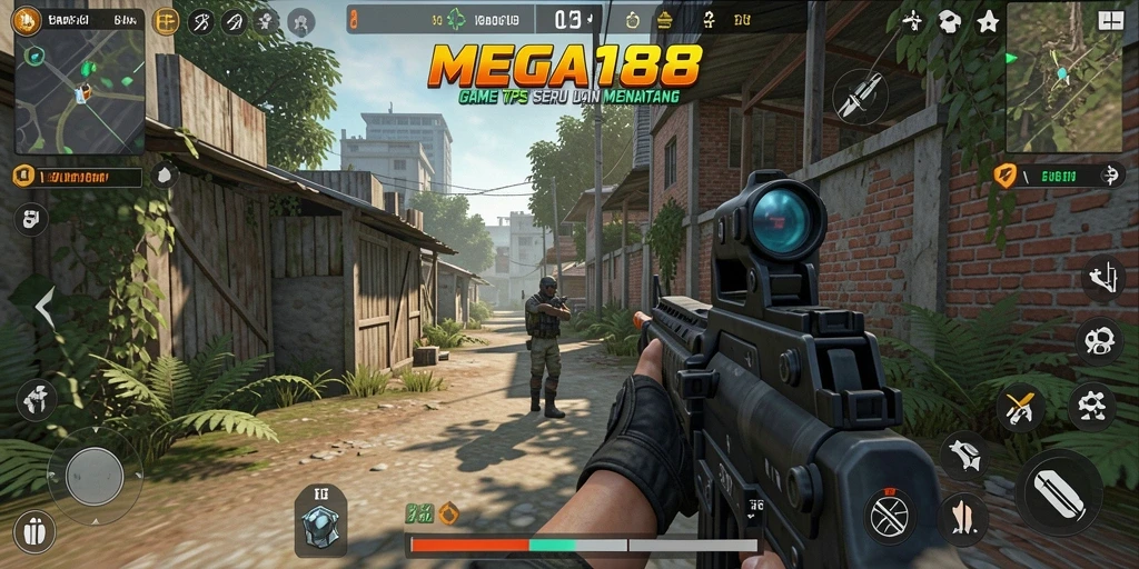 Tampilan menarik dari gameplay MEGA188 yang seru dan dinamis.