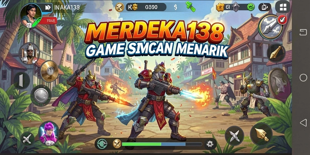Screenshot MERDEKA138 menampilkan gameplay Simulation yang seru dan interaktif.