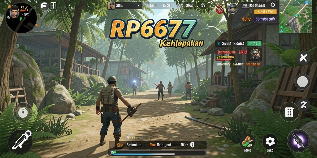 Tampilan menarik dari gameplay RP6677 yang penuh interaksi.