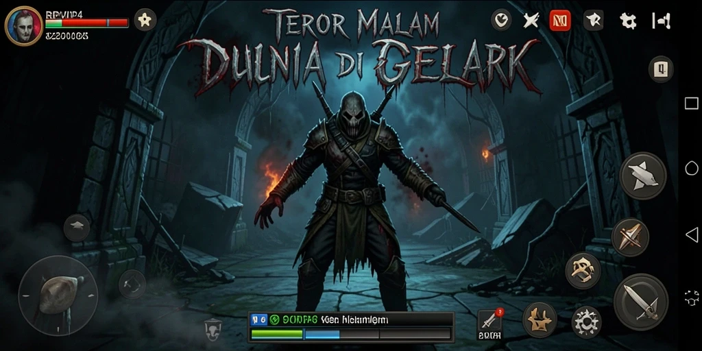 Tangkapan layar RPVIP4 menampilkan momen menegangkan dalam gameplay Horror.