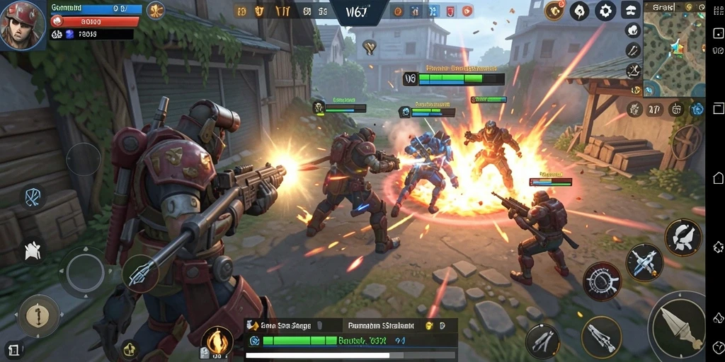 Gameplay strategis di W67 dengan pertarungan epik.